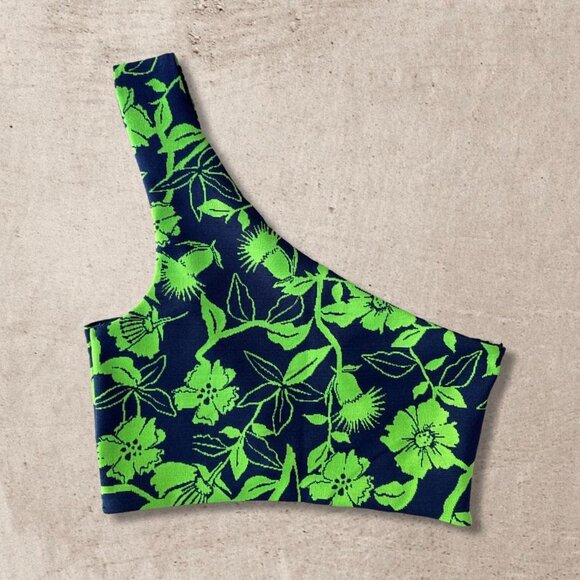 NWT Zara One Shoulder Crop Top - Picture 3 of 11